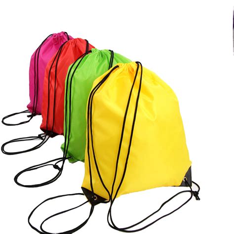 drawstring backpack nylon.